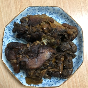 入れて煮るだけ超簡単！豚足の酢醤油煮